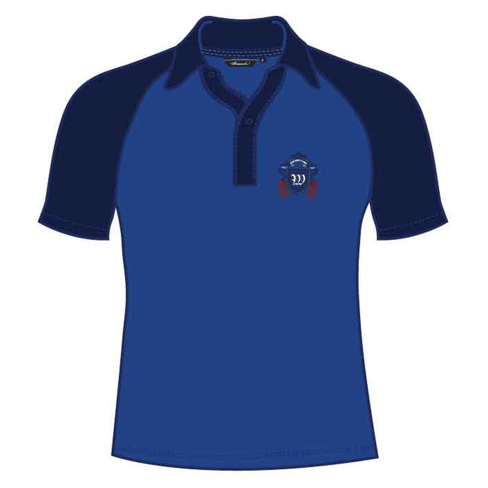 Unisex PE Polo Shirt - Blue - GEMS Winchester Private School - Fujairah