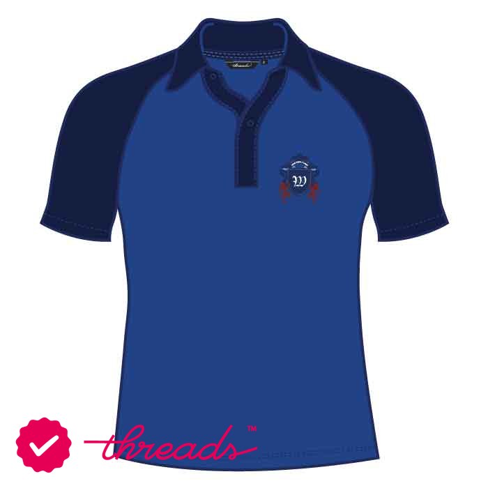 Unisex PE Polo Shirt - Blue - GEMS Winchester School - Abu Dhabi
