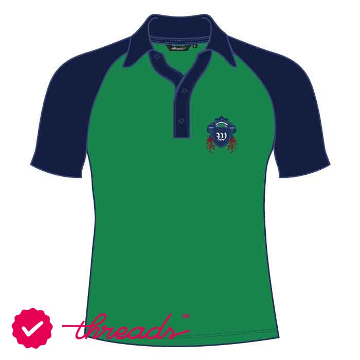 Unisex PE Polo Shirt - Green - GEMS Winchester Private School - Fujairah