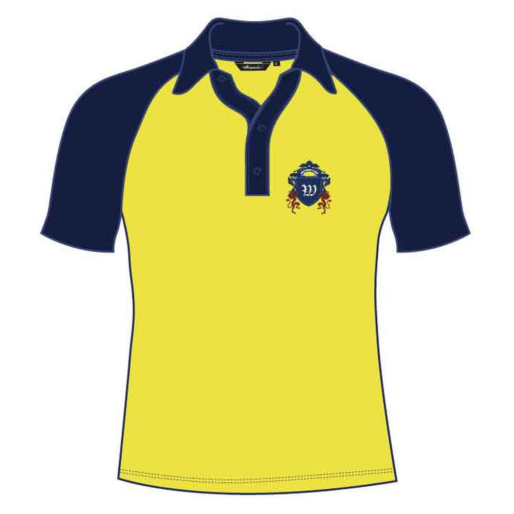 Unisex PE Polo Shirt - Yellow - GEMS Winchester Private School - Fujairah