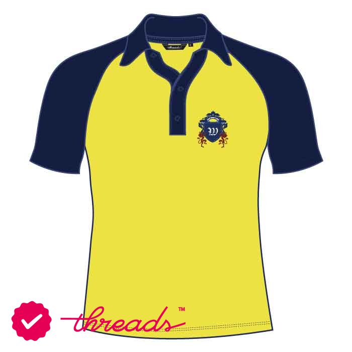 Unisex PE Polo Shirt - Yellow - GEMS Winchester Private School - Fujairah