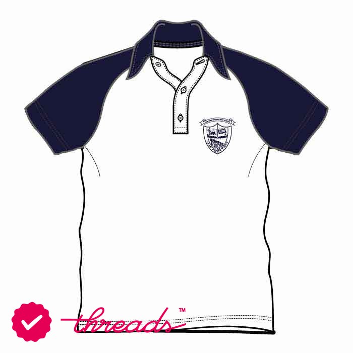 Boys Kindergarten Polo Shirt - White - GEMS Our Own High School - Al Warqa (Boys)