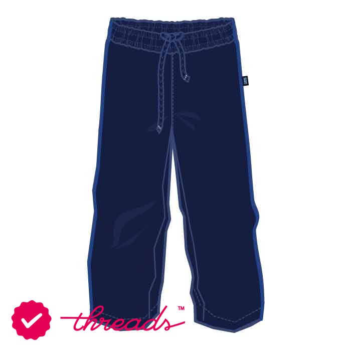 Unisex Track Pants - Navy / Blue - The Millennium School - Dubai