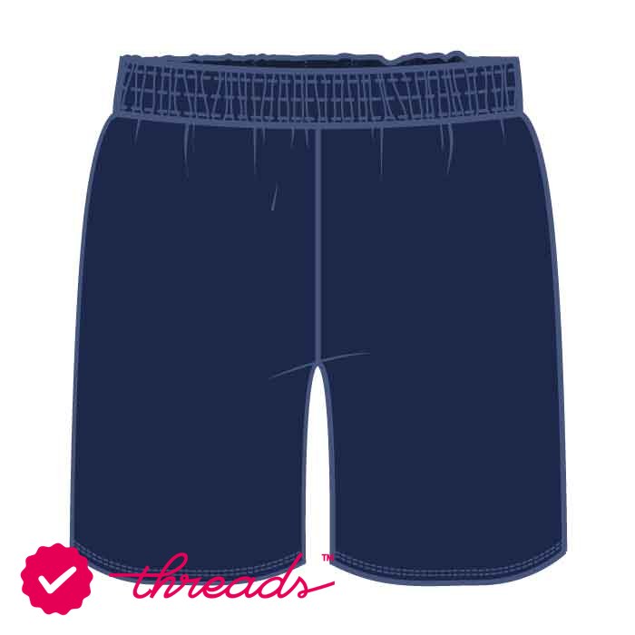 Unisex PE Shorts Mid EQP - Navy - GEMS Cambridge International School - Abu Dhabi