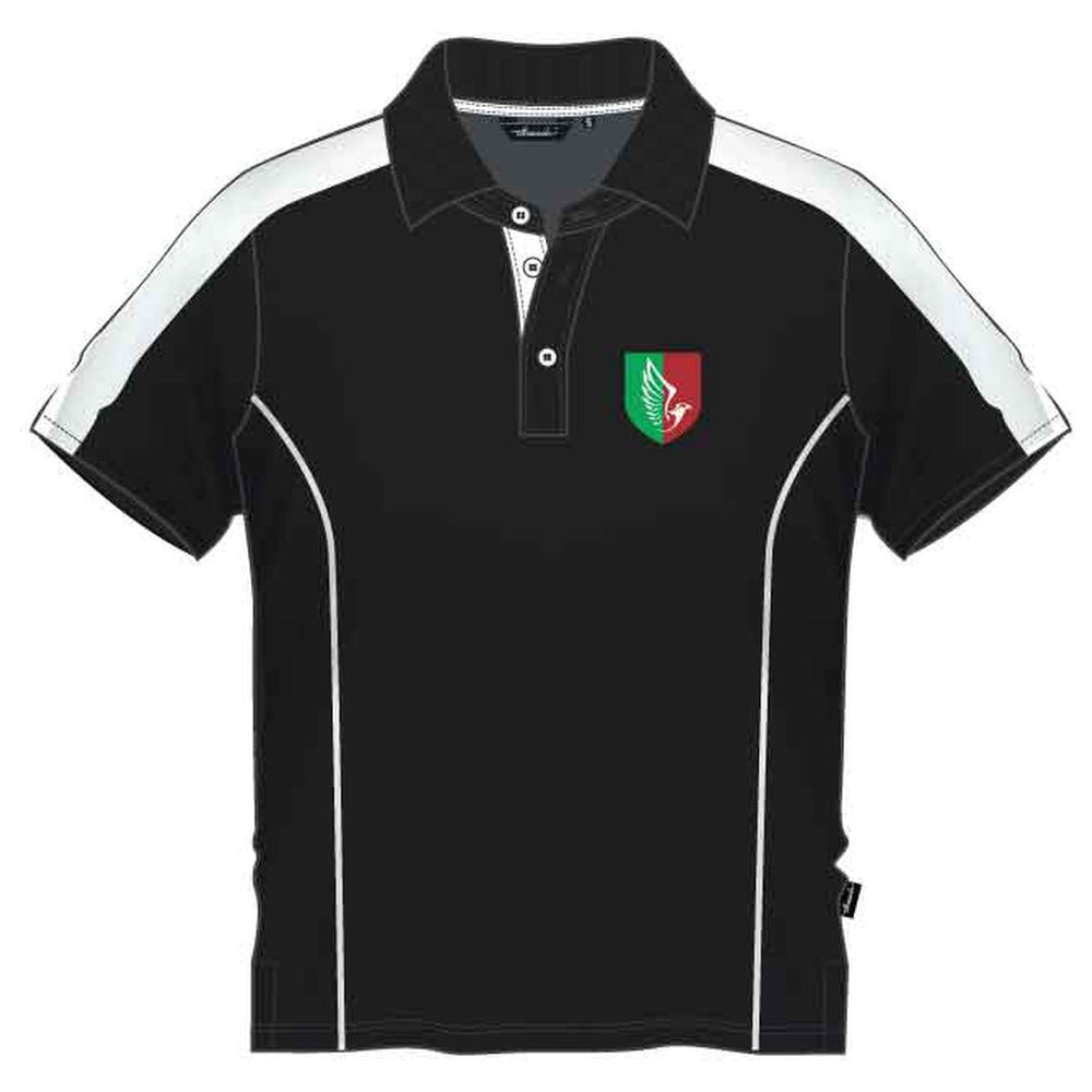 Girls PE Polo Shirt - Black - GEMS National School - Girls