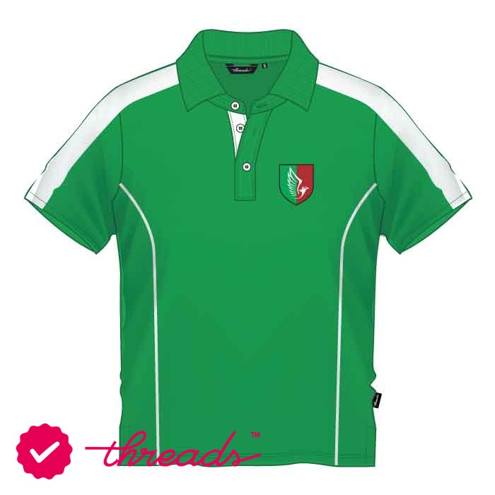 Unisex PE Polo Shirt - Green - GEMS Al Barsha National School