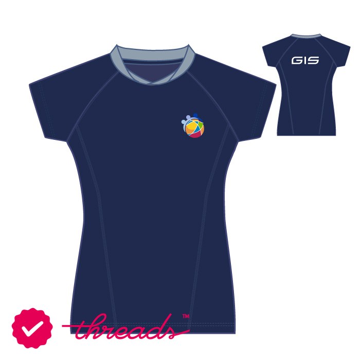 Girls PE Polo Shirt - Navy - GEMS International School