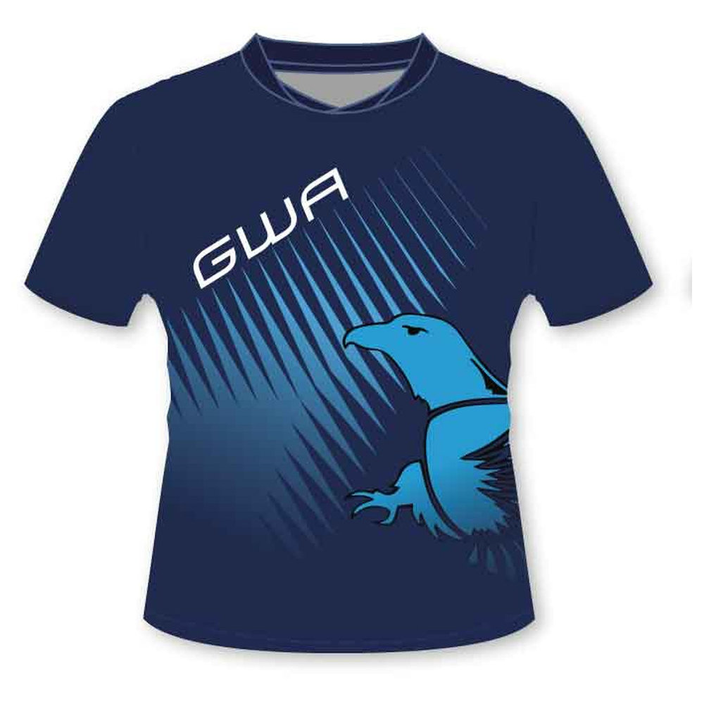 Boys PE Polo Shirt - Sublimation - Navy/Blue - GEMS World Academy - Dubai