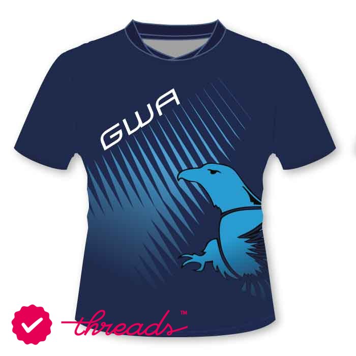 Boys PE Polo Shirt - Sublimation - Navy/Blue - GEMS World Academy - Dubai