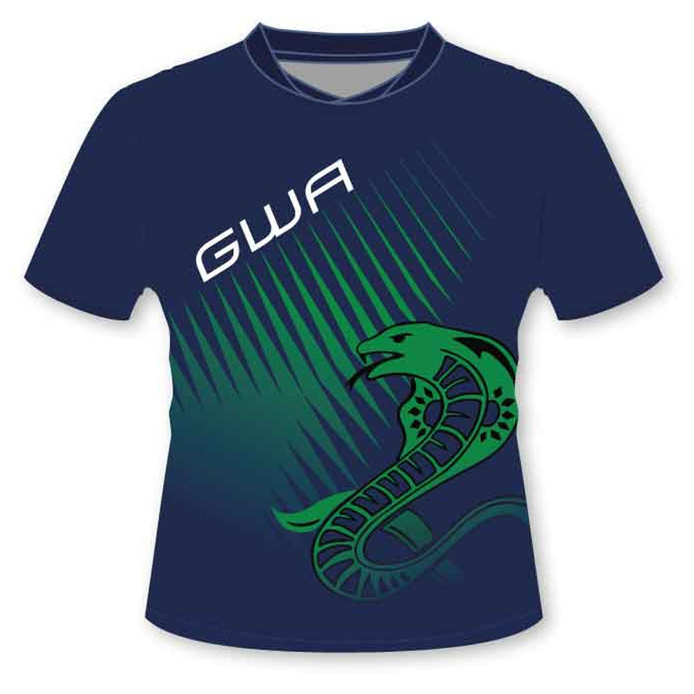 Boys PE Polo Shirt - Sublimation - Navy/Green - GEMS World Academy - Dubai