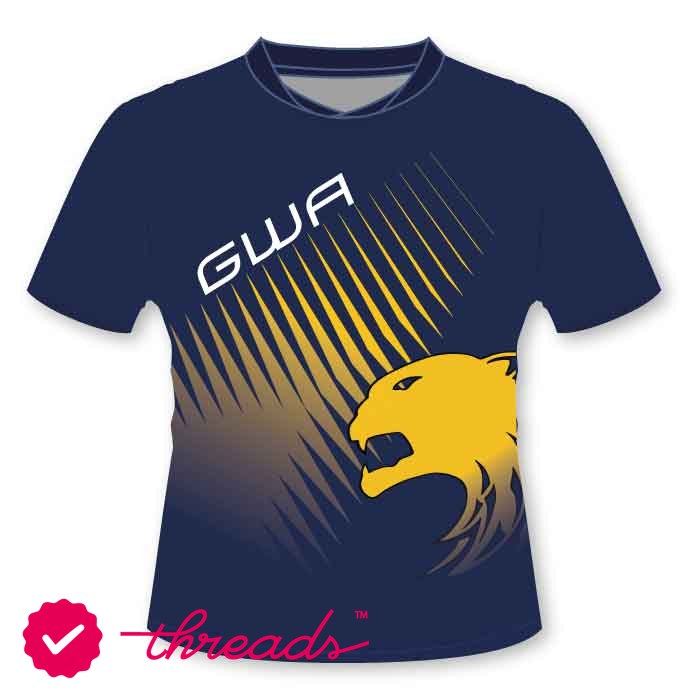 Boys Sublimation PE Polo Shirt - Navy/Yellow - GEMS World Academy - Dubai