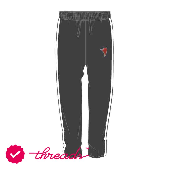 Unisex PE Track Pants - Grey White - Kindergarten-Grade 12 - GEMS Legacy School - Dubai