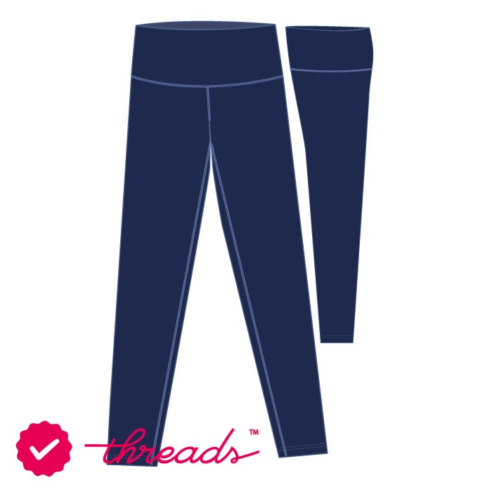 Sports Leggings - Navy - GEMS World Academy - Dubai