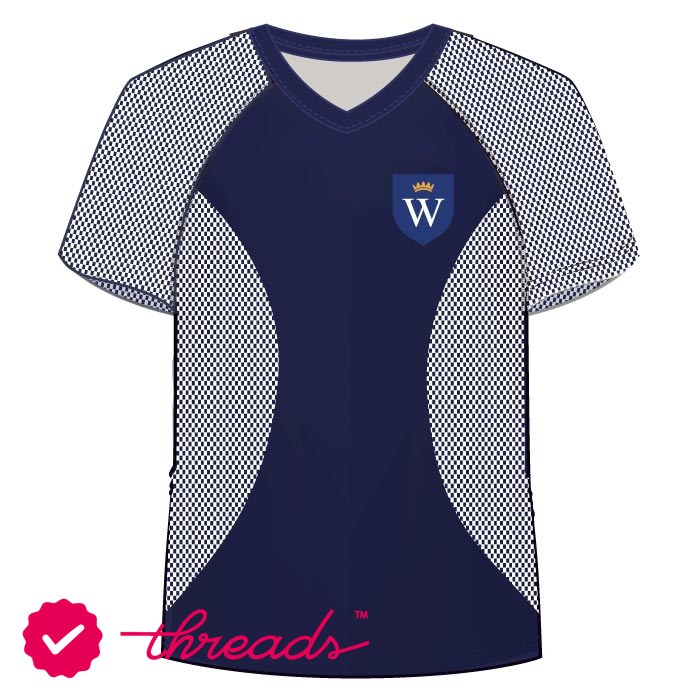 Unisex PE T-Shirt - White - GEMS Wellington Academy - Silicon Oasis