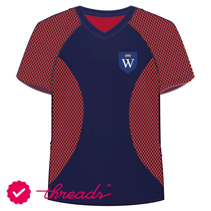 Unisex PE T-Shirt - Red - GEMS Wellington Academy - Silicon Oasis