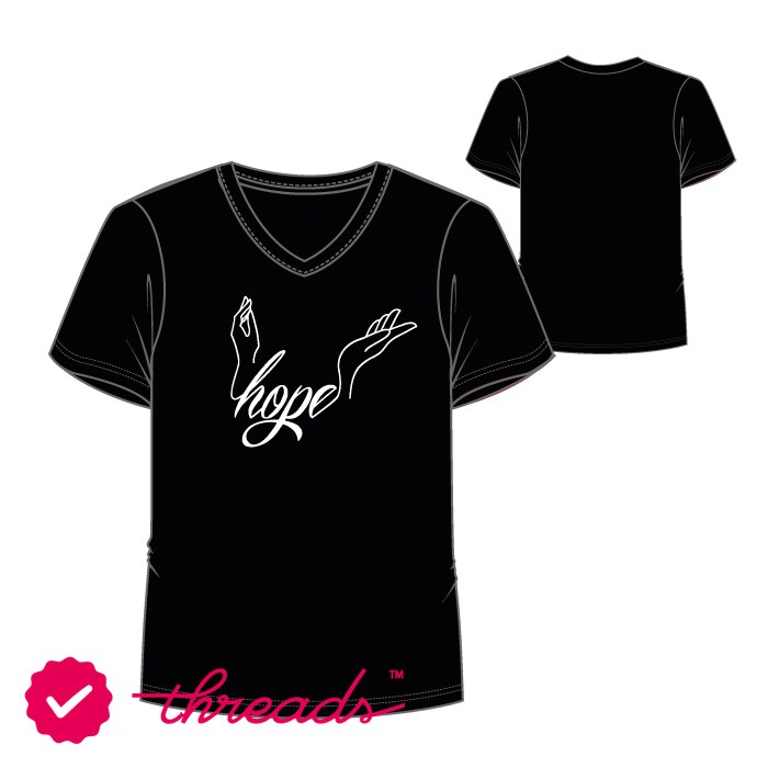 Unisex Hope T-Shirt - Black - GEMS Legacy School - Dubai
