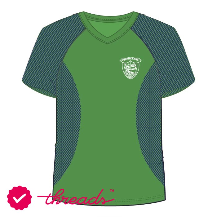 Boys PE T-Shirt - Green - Grade 1-Grade 12 - GEMS Our Own High School - Al Warqa (Boys)