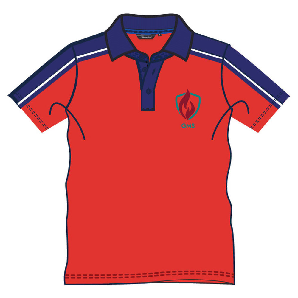 PE Polo - Red - GEMS Millennium School - Sharjah