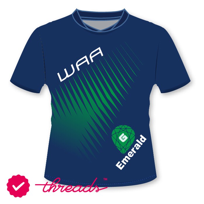 Boys PE T-Shirt - Sublimation - Navy/Green - GEMS World Academy - Abu Dhabi