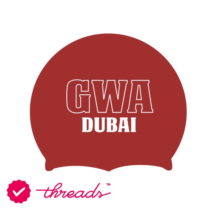 Swim Cap - Red - GEMS World Academy - Dubai