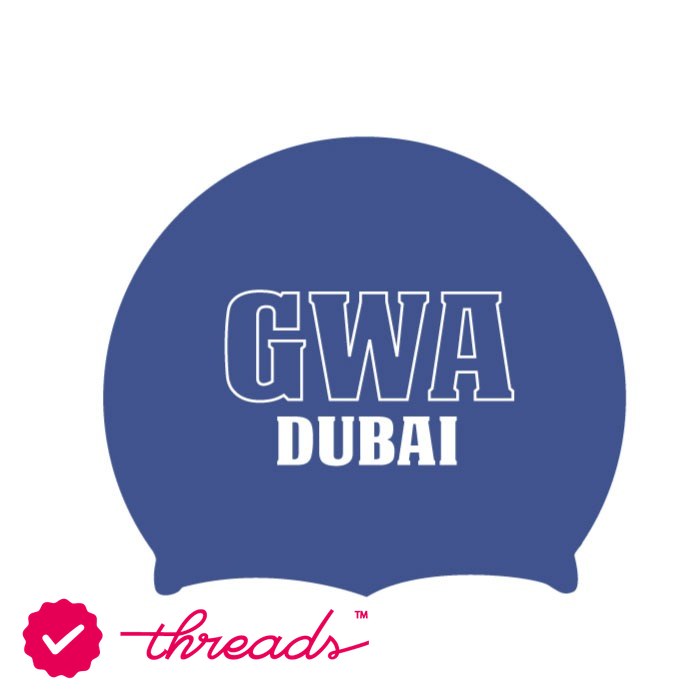 Swim Cap - Blue - GEMS World Academy - Dubai