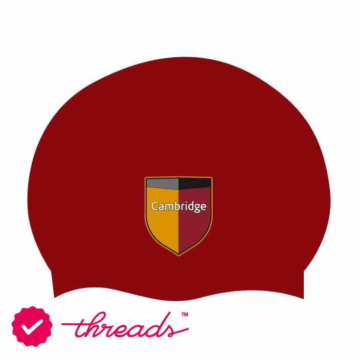 Swim Cap - Burgundy - Regular - The Cambridge High School - Abu Dhabi