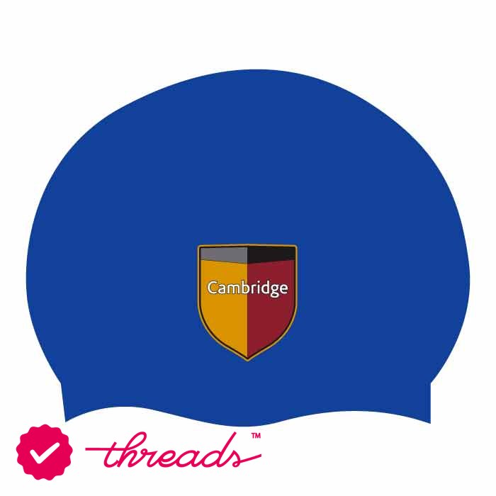 Swim Cap - Blue - Regular - GEMS Cambridge International School - Dubai