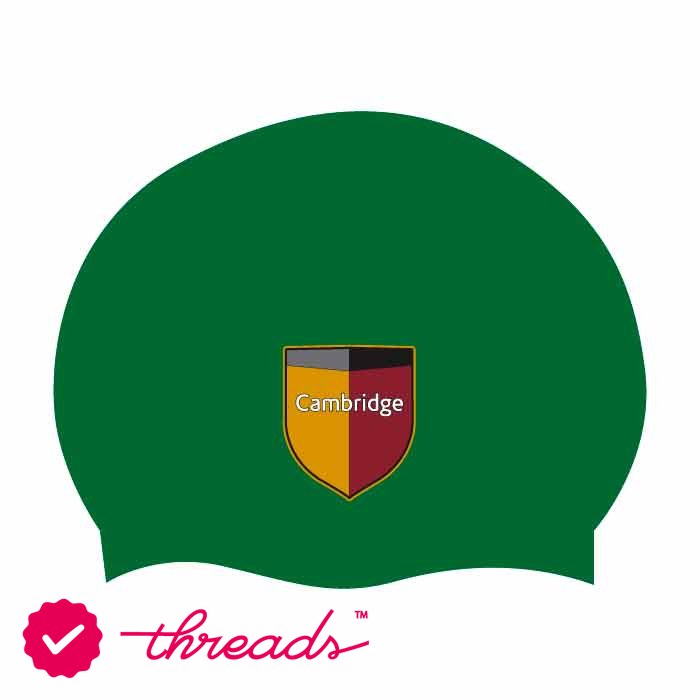 Swim Cap - Green - Regular - The Cambridge High School - Abu Dhabi
