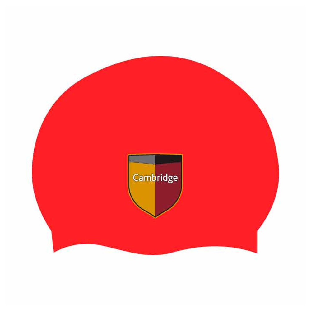 Swim Cap - Red - Regular - The Cambridge High School - Abu Dhabi