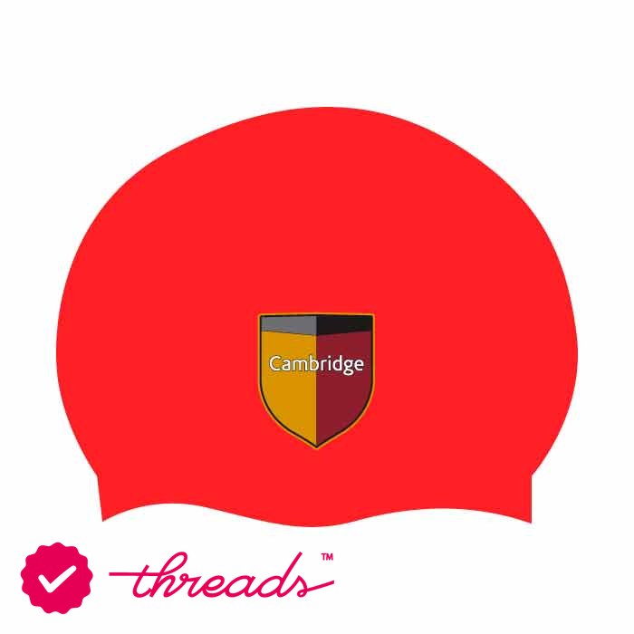 Swim Cap - Red - Regular - The Cambridge High School - Abu Dhabi