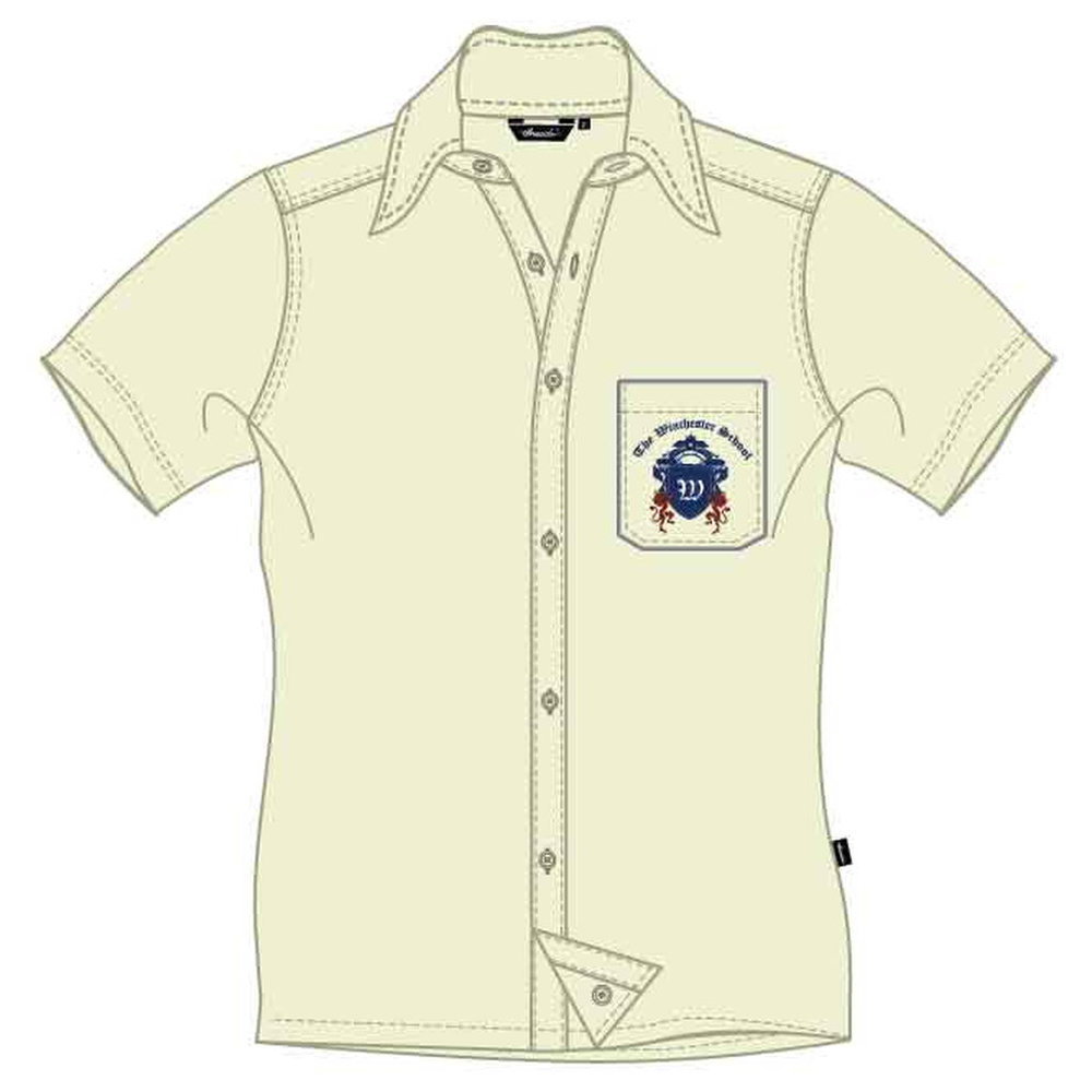 Short Sleeve Shirt - Cream - Grades 1-6 - GEMS Winchester Private School - Fujairah