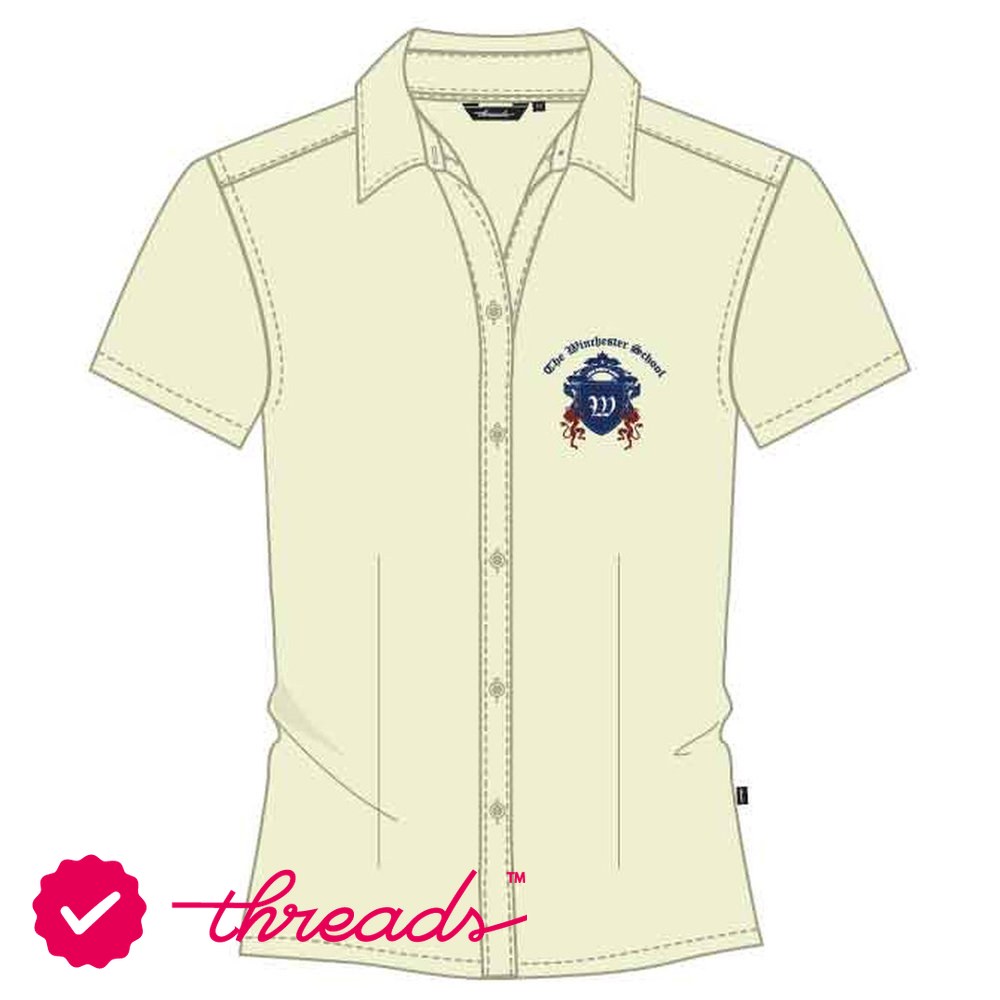 Short Sleeve Blouse - Cream - Grade 1-6 - GEMS Winchester School - Abu Dhabi
