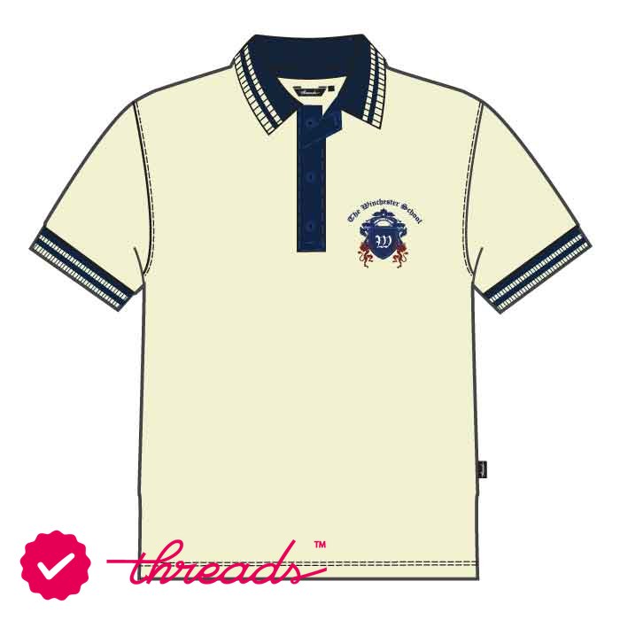 Kindergarten Polo Shirt - Papyrus - GEMS Winchester Private School - Fujairah