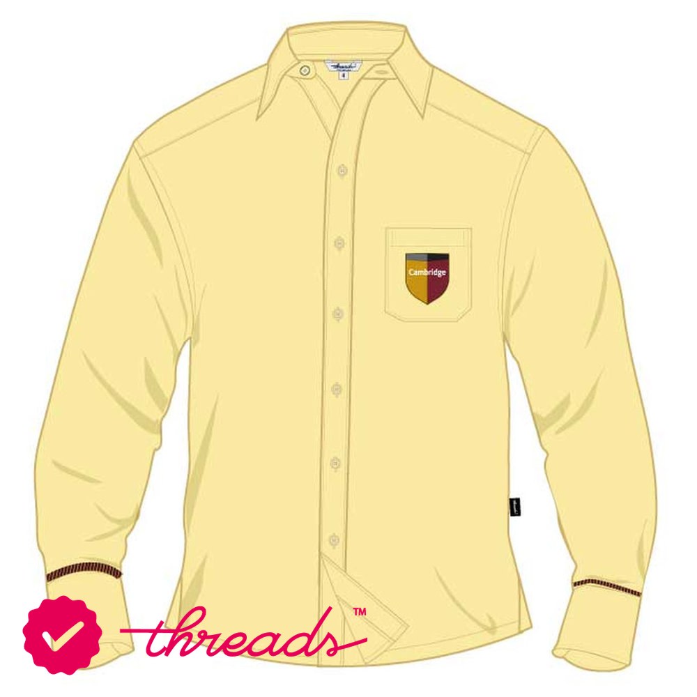 Full Sleeve Shirt - Cream - GEMS Cambridge International School - Abu Dhabi