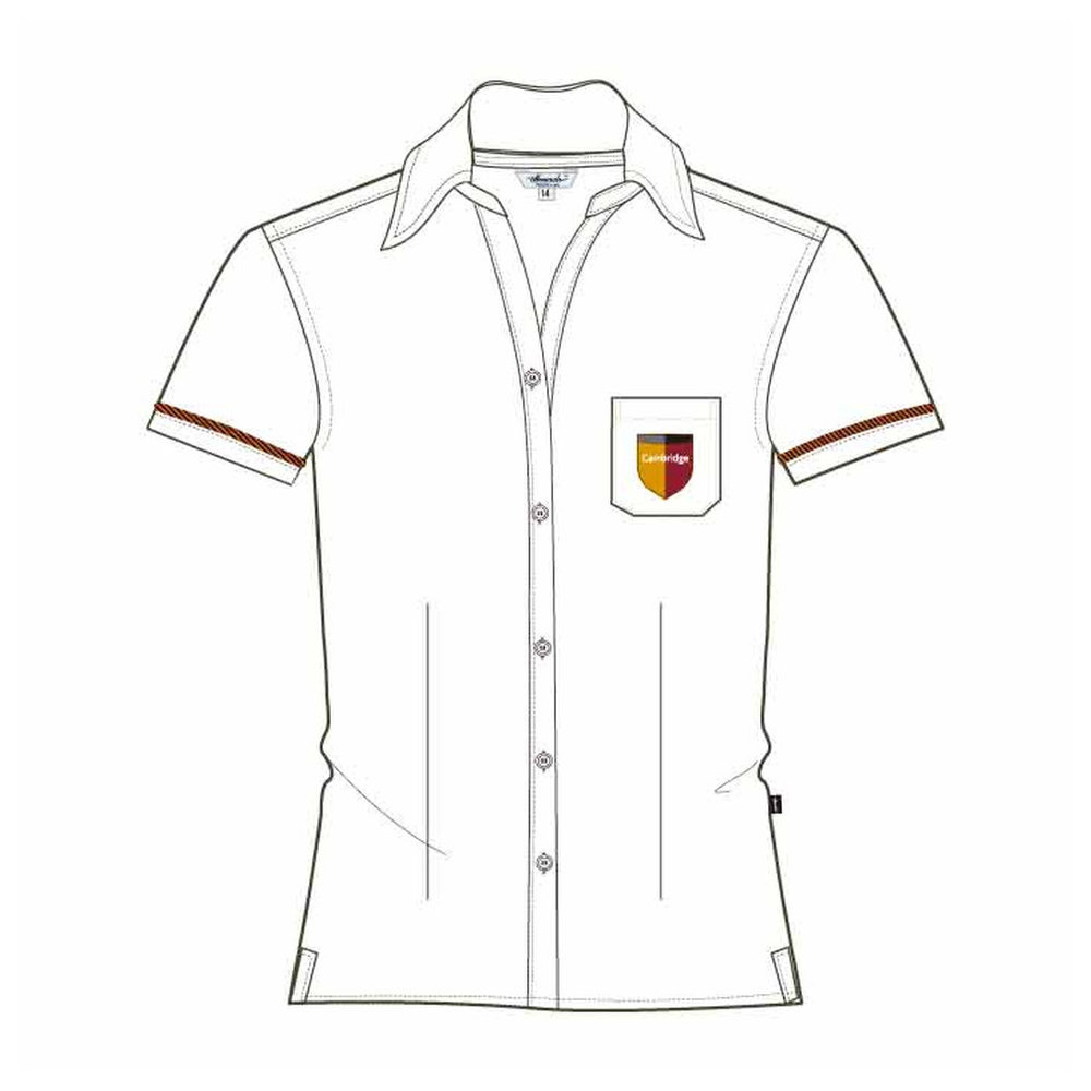 SS Blouse - White - GEMS Cambridge International School - Abu Dhabi