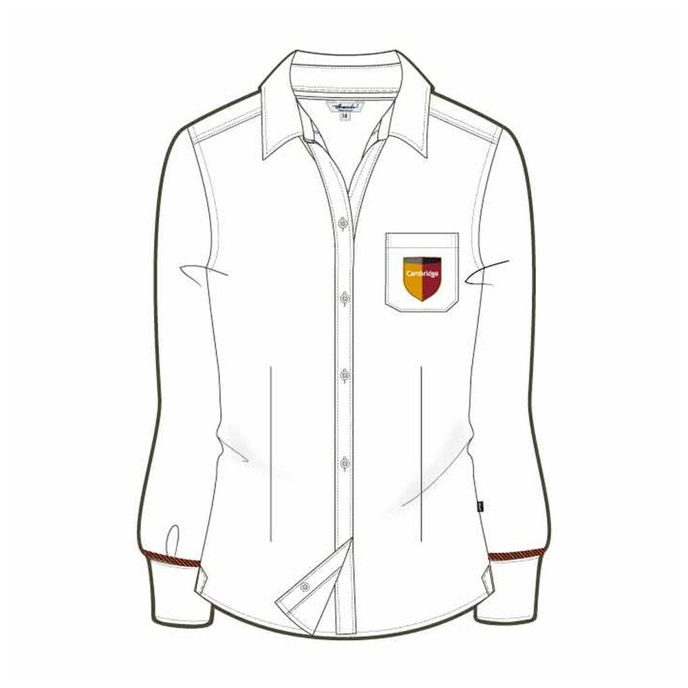 FS Blouse - White - GEMS Cambridge International Private School - Sharjah