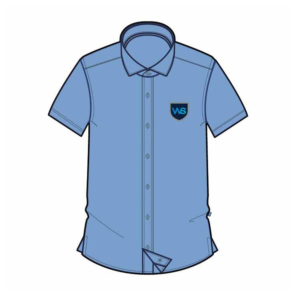 Short Sleeve Shirt Oxford - Blue - Grades 1-13 - GEMS Westminster School - Sharjah