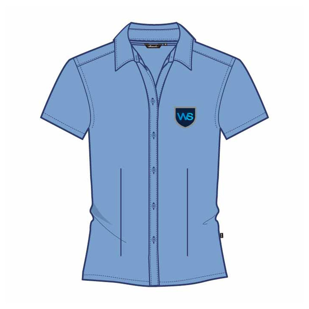 SS Blouse - Blue - Grade 7-13 - GEMS Westminster School - Sharjah