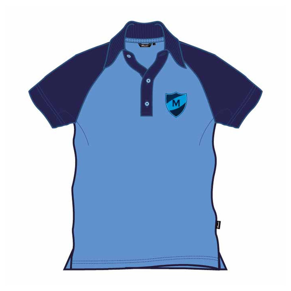 Unisex Kindergarten Polo Shirt - Blue - GEMS Metropole School - Motor City