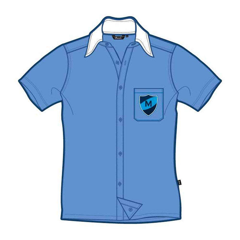 Short Sleeve Shirt Mtw - Blue - Years 7-9 - GEMS Metropole School - Al Waha