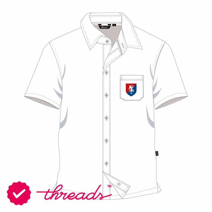 Short Sleeve Shirt - White - Grades 7-13 - GEMS Founders School - Masdar City