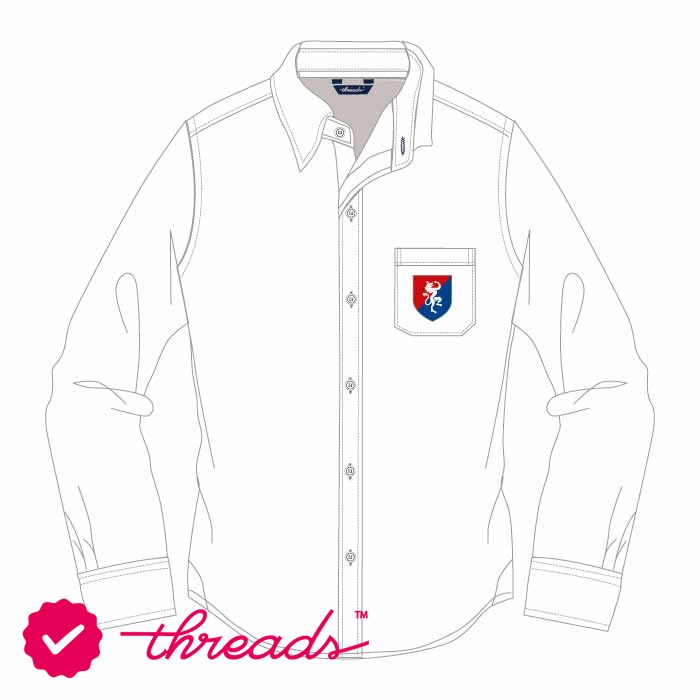 Full Sleeve Shirt - White - Grades 7-13 - GEMS Founders School - Al Mizhar