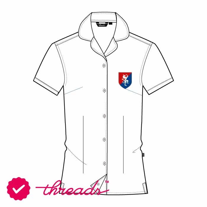 SS Blouse - White - Grade 7-11 - GEMS Founders School - Masdar City