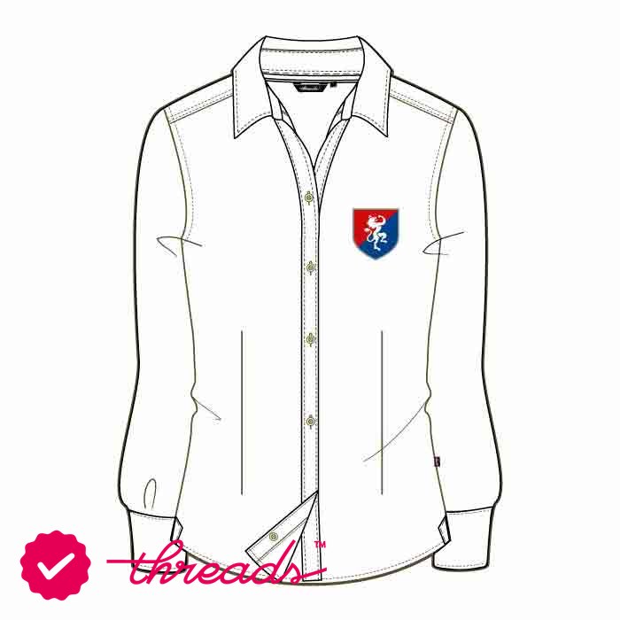 FS Blouse - White - Grade 7-11 - GEMS Founders School - Masdar City