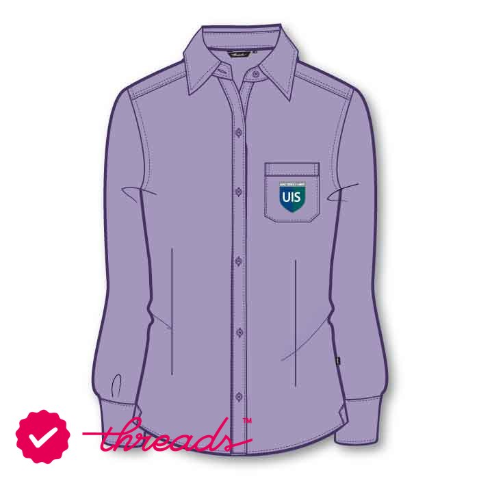 Girls Full Sleeve Blouse - Lilac - Grades 7-12 - GEMS United Indian School - Abu Dhabi