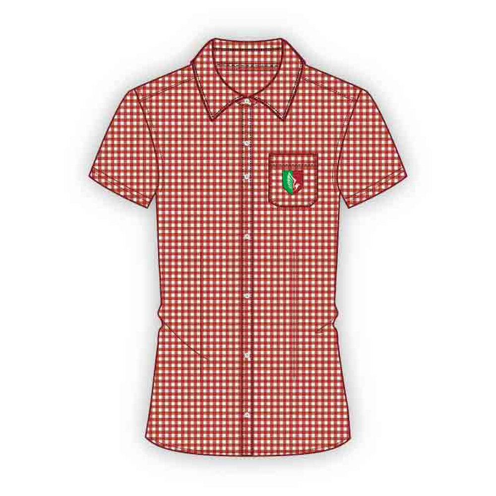 Short Sleeve Blouse - Checked - Grade 1-6 - GEMS Al Barsha National School