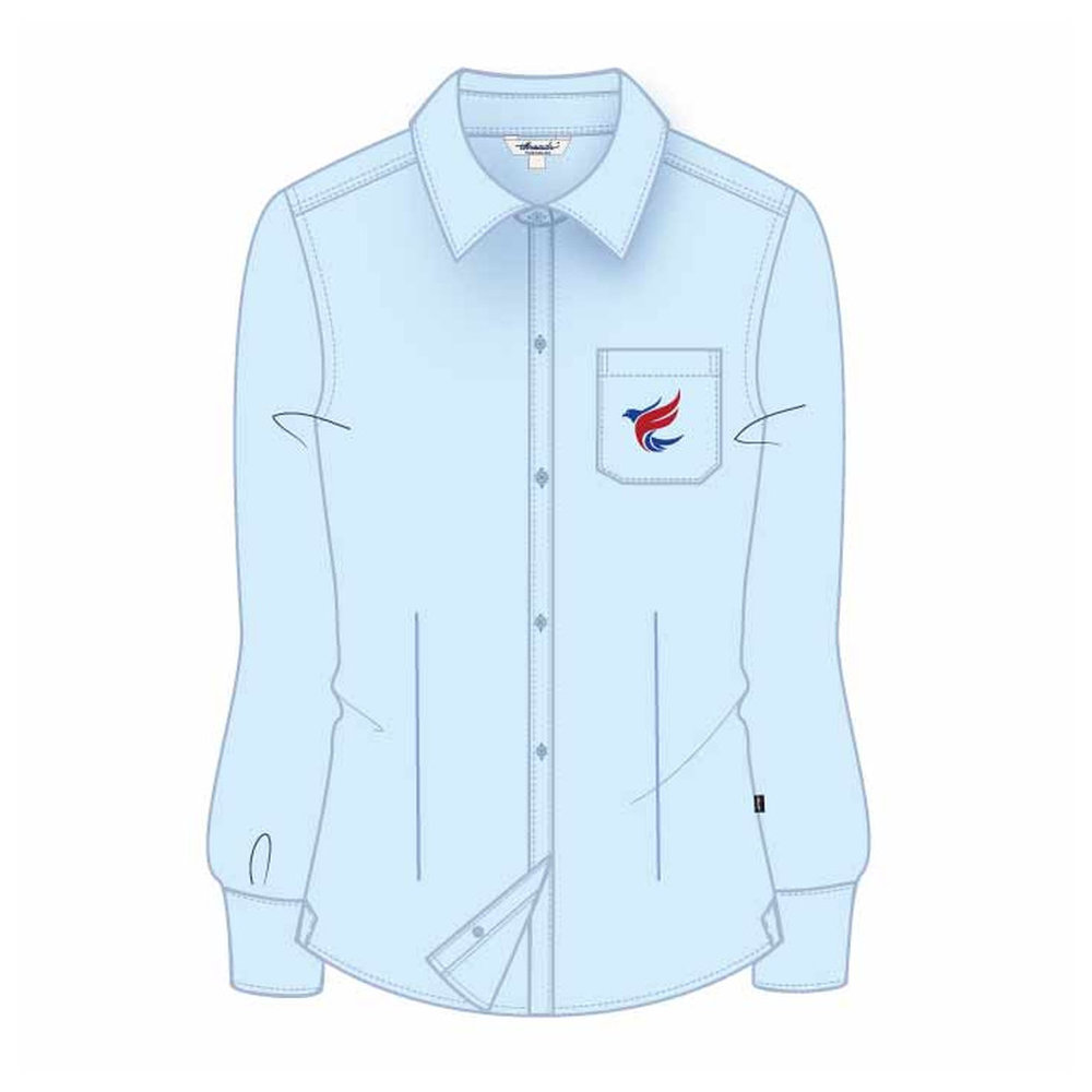 Girls Blouse - Light Blue - Grade 6-12 - GEMS Al Khaleej International School