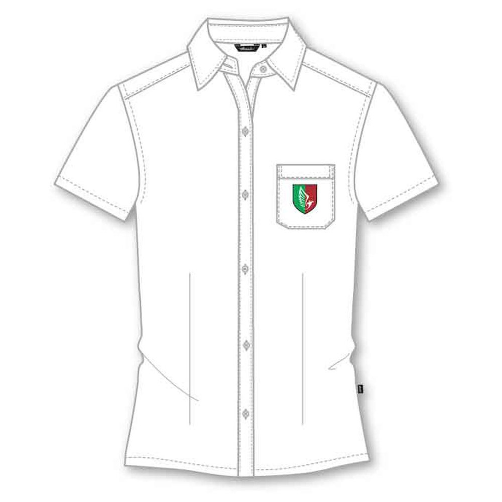 Girls SS Blouse - White - Grade 12-13 - GEMS Al Barsha National School