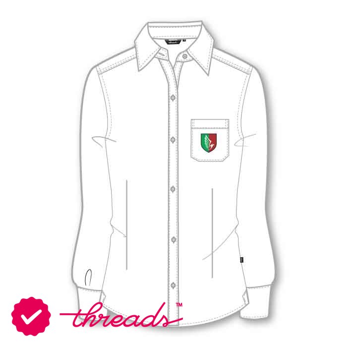 Girls FS Blouse - White - Grade 12-13 - GEMS Al Barsha National School
