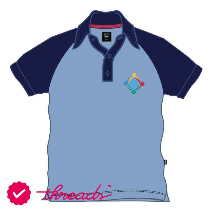 Kindergarten Polo Shirt Dri-Fit - Blue - GEMS World Academy - Dubai